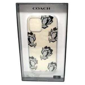Coach Slim Clear Case for iPhone 12 12 Pro -Tulip